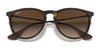 Ray-Ban ERIKA RB4171F Sunglasses / Havana №865/13 / Brown Gradient (3N 16%) / Size 54