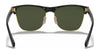 Ray-Ban CLUBMASTER OVERSIZED RB4175 Sunglasses | Size 57 / Black On Gold №877 / G-15 Green (3N 13.2%)