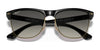 Ray-Ban CLUBMASTER OVERSIZED RB4175 Sunglasses | Size 57 / Black On Gold №877 / G-15 Green (3N 13.2%)