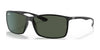Ray-Ban LITEFORCE RB4179 Sunglasses | Size 62 / Black №601/71 / Green Classic (3N 12.9%)