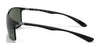 Ray-Ban LITEFORCE RB4179 Sunglasses | Size 62 / Black №601S82 / Silver (Polarized) (3P 13.8%)