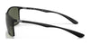 Ray-Ban LITEFORCE RB4179 Sunglasses | Size 62 / Black №601S82 / Silver (Polarized) (3P 13.8%)