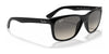 Ray-Ban RB4181 Sunglasses | Size 57 / Black №601 / Green (3N 12.9%)