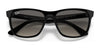 Ray-Ban RB4181 Sunglasses | Size 57 / Black №601 / Green (3N 12.9%)