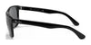Ray-Ban RB4181 Sunglasses | Size 57 / Black №601 / Green (3N 12.9%)