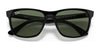 Ray-Ban RB4181 Sunglasses | Size 57 / Black №601 / Green (3N 12.9%)