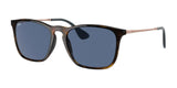 Ray-Ban CHRIS RB4187 Sunglasses Havana / Blue