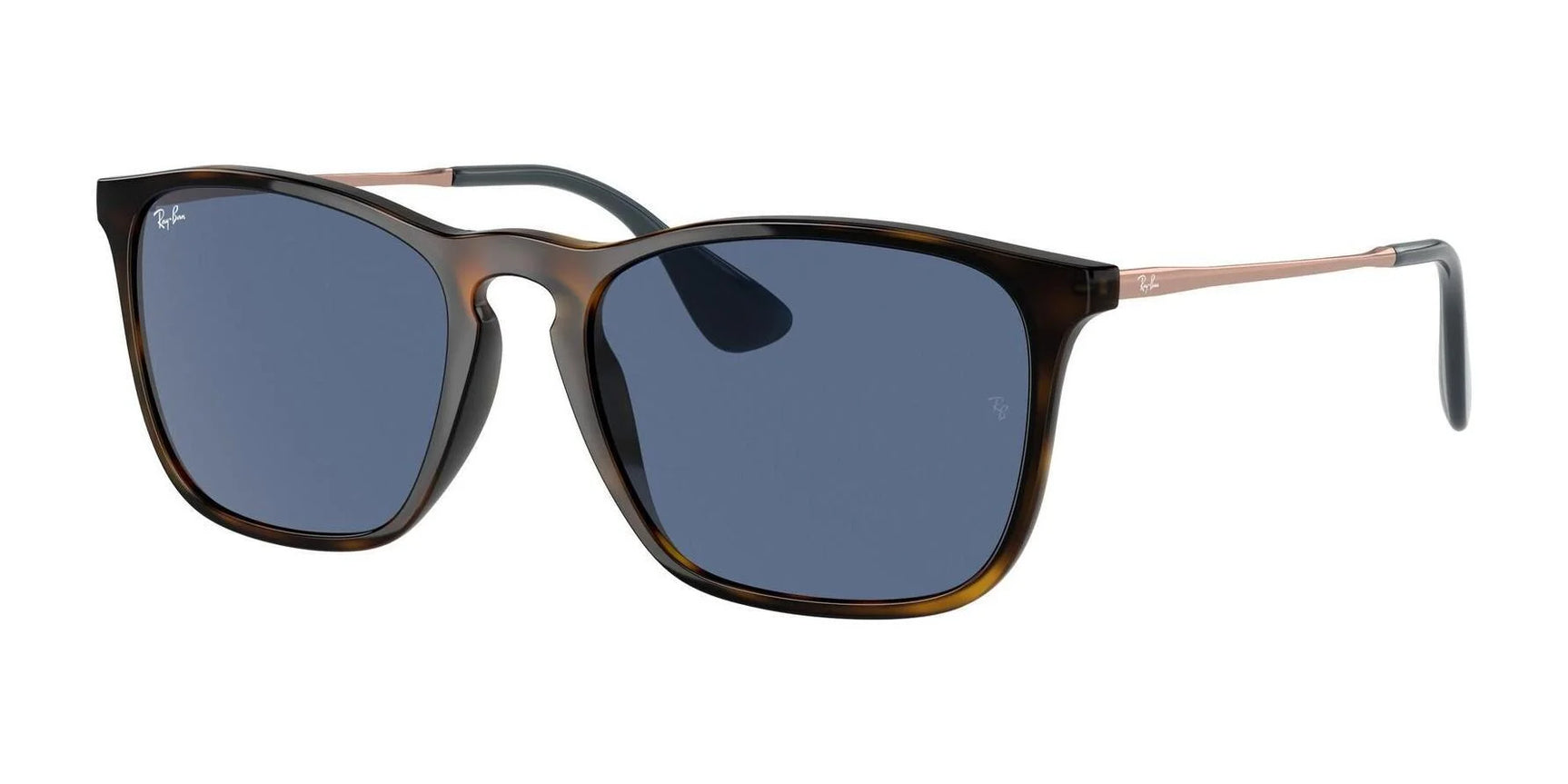 Ray-Ban CHRIS RB4187 Sunglasses Havana / Blue