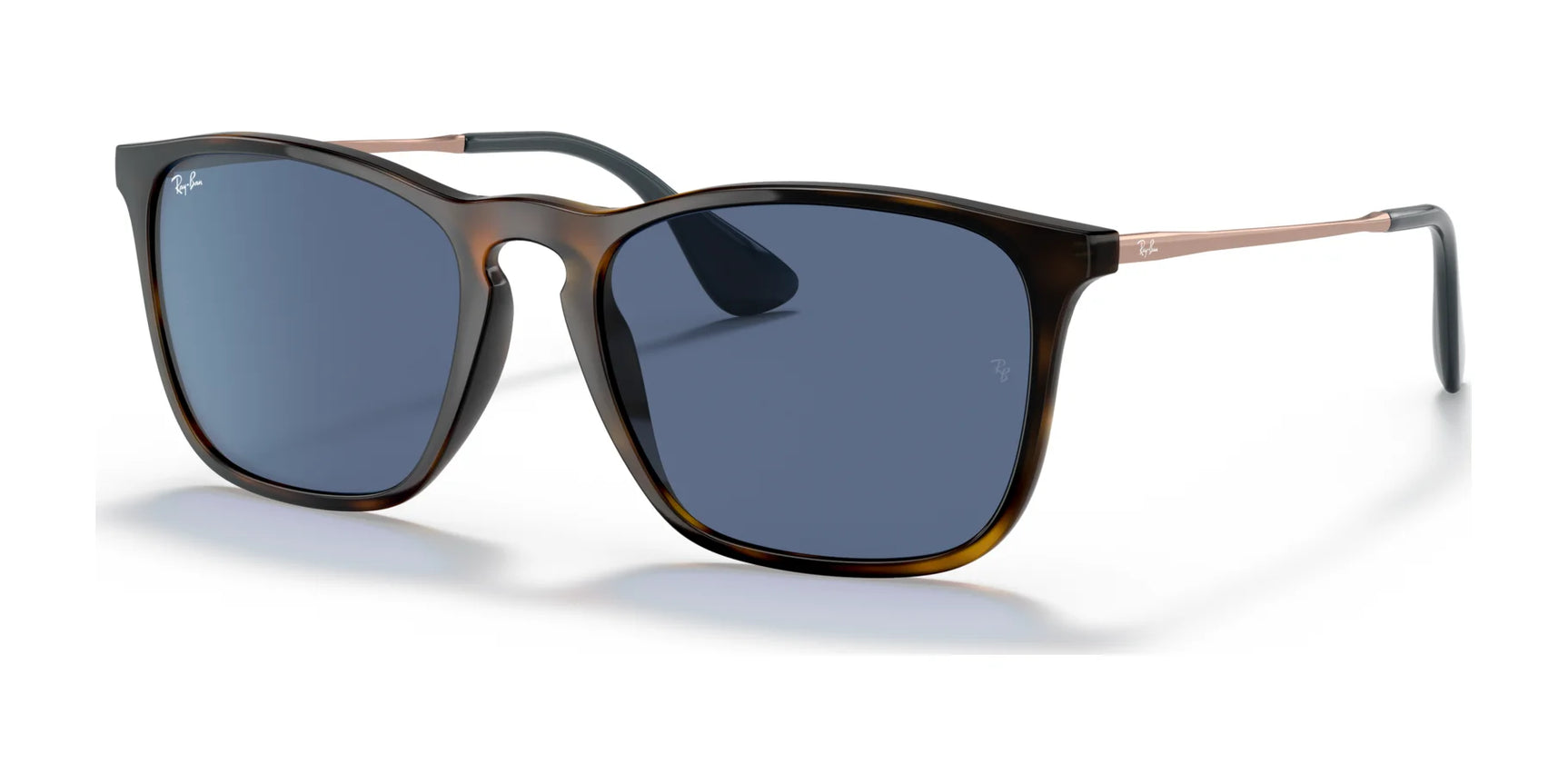 Ray-Ban CHRIS RB4187 Sunglasses Havana / Blue