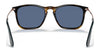 Ray-Ban CHRIS RB4187 Sunglasses | Size 54 / Light Havana №710/71 / Dark Green (3N 12.9%)