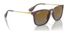 Ray-Ban CHRIS RB4187 Sunglasses | Size 54 / Light Havana №710/71 / Dark Green (3N 12.9%)