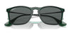 Ray-Ban CHRIS RB4187 Sunglasses | Size 54 / Light Havana №710/71 / Dark Green (3N 12.9%)
