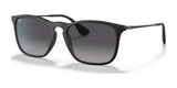 Ray-Ban CHRIS RB4187F Sunglasses Rubber Black / Grey Gradient