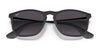 Ray-Ban CHRIS RB4187F Sunglasses | Size 54 / Rubber Black №622/8G / Grey Gradient (3N 15.2%)