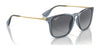 Ray-Ban CHRIS RB4187F Sunglasses | Size 54 / Rubber Black №622/8G / Grey Gradient (3N 15.2%)