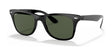 Ray-Ban WAYFARER LITEFORCE RB4195 Sunglasses Black / Green Classic