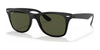Ray-Ban WAYFARER LITEFORCE RB4195 Sunglasses | Size 52 / Black №601S9A / G-15 Green (Polarized) (3P 16%)