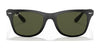 Ray-Ban WAYFARER LITEFORCE RB4195 Sunglasses | Size 52 / Blue №63318G / Grey Gradient (3N 15.2%)