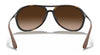 Ray-Ban ALEX RB4201 Sunglasses | Size 59 / Havana №865/13 / Brown Gradient Dark Brown (3N 16%)