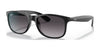 Ray-Ban ANDY RB4202 Sunglasses | Size 55 / Black №601/8G / Grey Gradient (3N 15.2%)