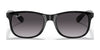Ray-Ban ANDY RB4202 Sunglasses | Size 55 / Black №606971 / Green (3N 12.9%)