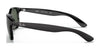 Ray-Ban ANDY RB4202 Sunglasses | Size 55 / Black №606971 / Green (3N 12.9%)