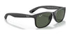 Ray-Ban ANDY RB4202 Sunglasses | Size 55 / Black №606971 / Green (3N 12.9%)