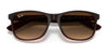Ray-Ban ANDY RB4202 Sunglasses | Size 55 / Black №606971 / Green (3N 12.9%)