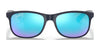 Ray-Ban ANDY RB4202 Sunglasses | Size 55 / Black №606971 / Green (3N 12.9%)