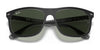 Ray-Ban RB4226 Sunglasses | Size 56 / Black On Transparent №605271 / Green (3N 12.9%)