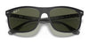 Ray-Ban RB4226 Sunglasses | Size 56 / Black On Transparent №605271 / Green (3N 12.9%)