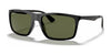 Ray-Ban RB4228 Sunglasses | Size 58 / Black №601/9A / G-15 Green (Polarized)