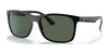 Ray-Ban RB4232 Sunglasses | Size 57 / Black №601/71 / Dark Green (3N 12.9%)
