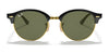 Ray-Ban CLUBROUND RB4246 Sunglasses | Size 51 / Black №901 / G-15 Green (3N 13.2%)