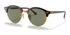 Ray-Ban CLUBROUND RB4246 Sunglasses | Size 51 / Red Havana №990/58 / G-15 Green (Polarized) (3P 11%)
