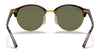 Ray-Ban CLUBROUND RB4246 Sunglasses | Size 51 / Black №901 / G-15 Green (3N 13.2%)
