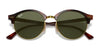 Ray-Ban CLUBROUND RB4246 Sunglasses | Size 51 / Black №901 / G-15 Green (3N 13.2%)