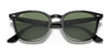 Ray-Ban RB4258 Sunglasses | Size 50 / Black №601/71 / Green (3N 12.9%)