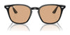 Ray-Ban RB4258F Sunglasses | Size 52 / Black №601/80 / Blue Classic (2N 36.9%)