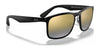 Ray-Ban RB4264 Sunglasses | Size 58 / Black №601/J0 / Blue Mirror Gold Gradient (Polarized) (3P 15.1%)