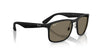 Ray-Ban RB4264 Sunglasses | Size 58 / Black №601/J0 / Blue Mirror Gold Gradient (Polarized) (3P 15.1%)