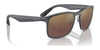 Ray-Ban RB4264 Sunglasses | Size 58 / Black №601/J0 / Blue Mirror Gold Gradient (Polarized) (3P 15.1%)