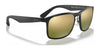 Ray-Ban RB4264 Sunglasses | Size 58 / Black №601/J0 / Blue Mirror Gold Gradient (Polarized) (3P 15.1%)