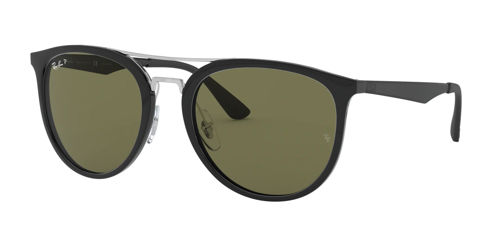 Ray-Ban RB4285 Sunglasses Black / G-15 Green (Polarized)