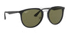 Ray-Ban RB4285 Sunglasses | Size 55 / Black №601/9A / G-15 Green (Polarized) (3P 16%)