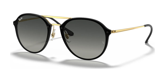 Ray-Ban BLAZE DOUBLEBRIDGE RB4292N Sunglasses | Size 62 / Black №601/11 / Grey Gradient (3N 15.2%)