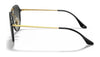 Ray-Ban BLAZE DOUBLEBRIDGE RB4292N Sunglasses | Size 62 / Black №601/11 / Grey Gradient (3N 15.2%)