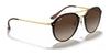 Ray-Ban BLAZE DOUBLEBRIDGE RB4292N Sunglasses | Size 62 / Black №601/11 / Grey Gradient (3N 15.2%)