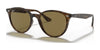 Ray-Ban RB4305 Sunglasses | Size 53 / Light Havana №710/73 / Dark Brown (3N 13.5%)