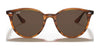 Ray-Ban RB4305 Sunglasses | Size 53 / Light Havana №710/73 / Dark Brown (3N 13.5%)